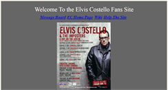 Desktop Screenshot of elviscostellofans.com
