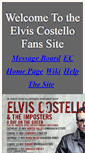 Mobile Screenshot of elviscostellofans.com